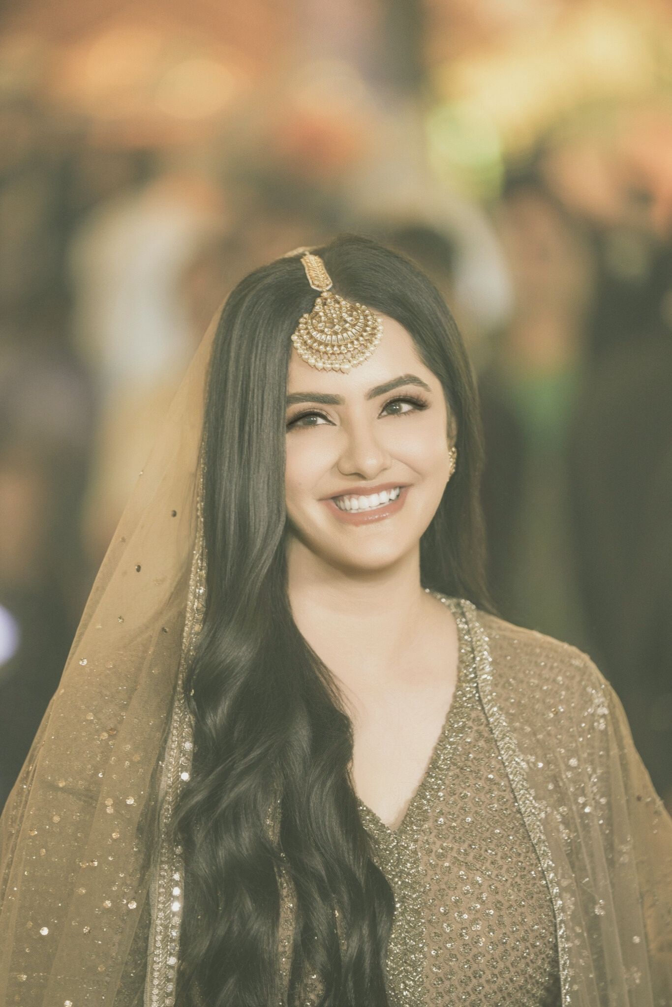 Bride close-up portrait with traditional jewelry Punjabi wedding Chandigarh photographer